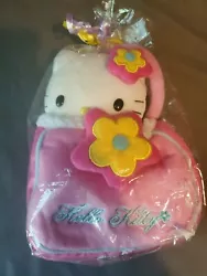 hello kitty plush Purse 2008 new with tags. Purse is about 8