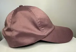 David and Young Hat Rose Gold Dusty Mauve Pink One Size Adjustable Baseball Cap. Condition is Pre-owned. Shipped with...