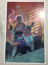 Signed by Signed by Shah. #4 from a print run of 100.