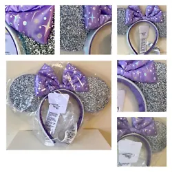 New With Tags! Disney Parks Tomorrowland Celestial Ears Minnie Mouse Headband! Please see pictures for details. The...