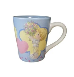 Precious Moments 2004 Collector Mug Tea Cup I Picked You To Love Flowers Hearts.  Excellent condition mug. This mug...