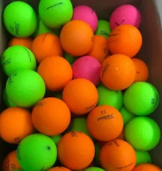 Photo may not be exact balls, but is a good representation of the golf balls you will receive. Balls may have logos....