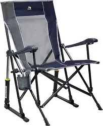 GCI Outdoor. The chair is a full-size rocker that easily folds up to fit inside a carry bag. Spring-Action Rocking...