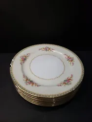 Noritake China - Set Of 7 - Chipped Dinner Plates.