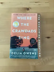 Where The Crawdads Sing by Delia Owens (2021, Paperback). Excellent condition. Read once.