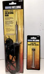 Has Solder Pen Stand To Protect Surfaces from Burning. 30 Watt, 120 V. Featherweight Iron w/ Pencil Handle For Delicate...