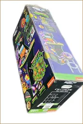 The Turtles in Time™ Arcade Machine Bundle available from Arcade1Up includes a riser, light-up marquee, light-up deck...