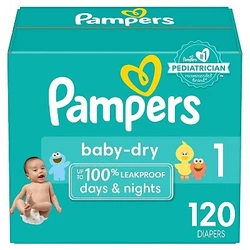 A good nights sleep starts with a great diaper, and Pampers Baby-Dry diapers give you and your baby up to 100%...