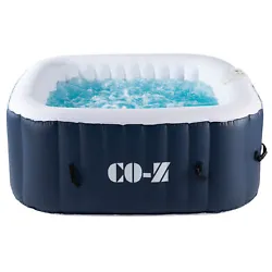 1 x Inflatable Hot Tub. 1 x Hot Tub Cover. COZY & DURABLE: This heated above ground pool is made of quality PVC...