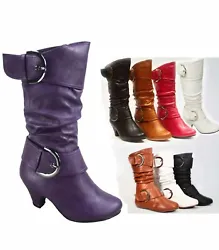 Color Available: Black, Fuchsia, White. Round toe front. ~ Heel high: 2.15