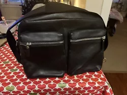 Shinola Business Shoulder Bag Brown Leather 14.96ｘ10.62ｘ5.11 in. Travel New.