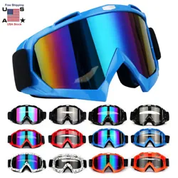 Windproof and dustproof design maximally protect your eyes. Suitable for multipurpose usage: cross-country vehicle,...
