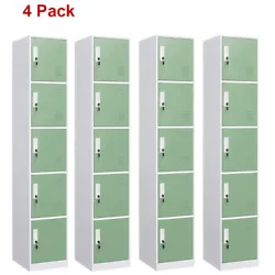 Keep everything span. Can Be Used Alone Or With More Lockers To Create A Full Locker System. 1/2/3/4 x Locker Storage...