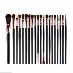 Flat Top Eyeshadow Brush. 20.Ultra-Fine Eyeliner. Mascara Brush. 20pcs Makeup Brush Set. Foundation Brush. A...
