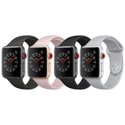 Apple Watch Series 3 Aluminum 42mm Case with Sport Band or Loop. Apple S3 42mm. Model : Apple S3 42mm. Display...