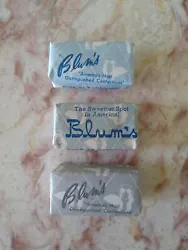 3 Different Blums Sweet Spot Confections Sugar Cubes Lot Polk San Francisco CA. Condition is New. Shipped with USPS...
