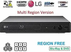 LG BPm25, LG BP155, LG BP165, LG BP175, LG BP250, LG BP255, LG BP35. LG Region Free Blu-Ray Player. They will be LG...
