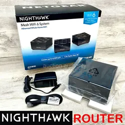 Model: MR60 (This was part of AX1800 System). (1) NightHawk AC Power Adapter. (You will need to verify compatibility of...