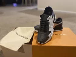 Louis Vuitton LV signature monogram canvas Run Away Sneaker Worn 3 Times.. PERFECT CONDITION