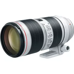 Weather-Sealed Design, Fluorine Coating. Canon EF 70-200mm f/2.8L IS III USM Lens. An Air Sphere Coating is also...