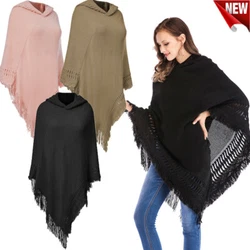 Be creative with this poncho. You can wear it as a wrap-around skirt, a fashionable shawl to give length to your upper...