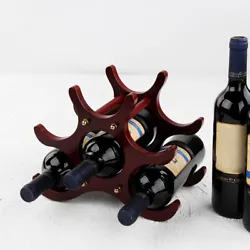 Three cylindrical screws fix the wine rack, which is safe and stable without falling sideways. 1 Wine Rack. Material:...