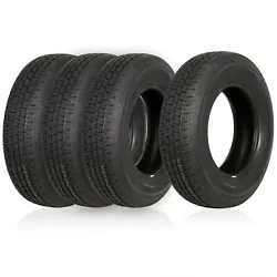 Trailer Tires – Bias or Radial?. Why choose the Radial?. Weize Set of 4 ST205/75R15 Radial Trailer Tire, 8-Ply Load...