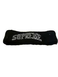 Black Supreme FW18 | New Era Sequin Arc Logo Headband. Brand new never worn. Will ship with Supreme bag!