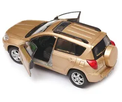 Toyota RAV 4. Japanese Compact Crossover SUV Car (2004-present). Material: Diecast and plastic. Scale: 1:34. Opening...