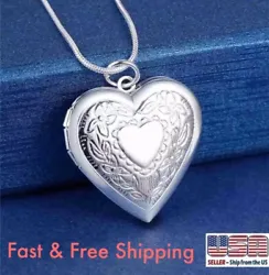 We dont provide a service to put the photo inside the locket. 925 Sterling Silver Plated Heart Locket. Heart Locket...