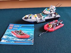 Lego 60129 bateau police   Complet , pas de boîte