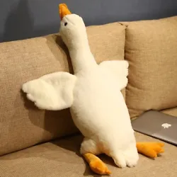 If youre looking for the ultimate cuddle buddy, look no further than our huge 50-190cm Cute Goose Plush Toy! Whether...