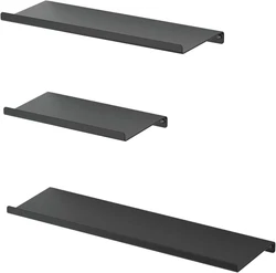 Max Loading Wight: 33lb. If you want to try a new simple style of floating shelves, this is the one you need to get....