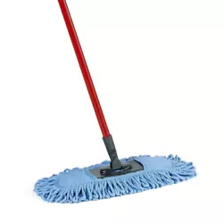 Cleaning your baseboards just got easier. Its reusable and machine washable mop head is equipped with both microfiber...