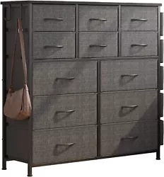 Works perfectly with other storage furniture. 10/12 Drawer Dresser For Storage dresser extra design 1 side pocket and 2...