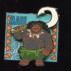 Maui from Moana Open Edition Disney Pin 119284. Open Edition pin-on-pin from the Disney movie Moana (2016).