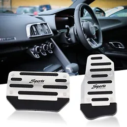 ⇨ Size: Accelerator Pedal: 80mm 151mm 50mm Brake and Clutch Pedal:66mm 87mm 48mm. ⇨ This is a set of 2non-slip...