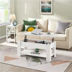 Our minimalist lift top coffee table is designed with a lift top, which can be easily adjusted to a suitable and...