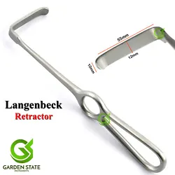 LANGENBACK RETRACTOR: in operation involving a lot of dissection in superficial muscle pane. Used for the soft tissue...