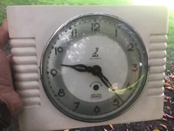 Horloge Pendule murale de marque JAZ Art Déco Vintage. N’hésitez pas à me contacter pour plus d’informations…