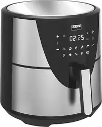 Digital Air Fryer. This 8-qt. air fryer features stainless steel construction for added durability, and the pan and...