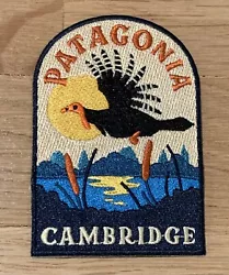 Patagonia Stores Cambridge Massachusetts patch! Patch is brand new and measures 3.5”x2.5”. Please reach out with...
