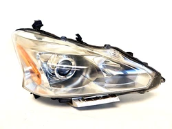Mounting tabs and the housing are intact. The headlight is fully functional. Bulbs may or may not be included since we...