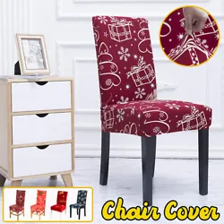 Back Height of Chair: 45-60cm (appr.). -This chair cover can protect your furniture from spills, stains, wear and tear....