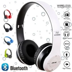 Foldable Wireless Bluetooth Headphone Stereo Headset Earphone MP3 FM Hands-free Noise Cancelling Headband Headphones....