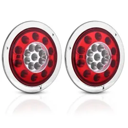 2 Feux arrière. Mode LED bicolore, une bonne décoration pour votre voiture. Perles LED : 19. Couleur LED : rouge et...