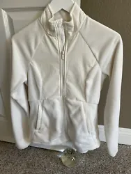 Off White Fleece Jacket - Size Small - EUC! From All in Motion.Measures 25