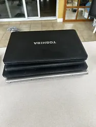 Lot of 4 Mix laptops, For Parts. Toshiba SATELLITE C655D-S5518Has no operating systemMemory and hard drive included:NOT...