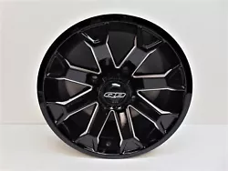 QuadBoss Blitz Wheel 15x7 5+2 Offset 4/137 Machined/Black 608465.
