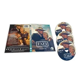 YELLOWSTONE 1923 Season 1 DVD 3 Discs TV Series Region US Seller Fast Shipping